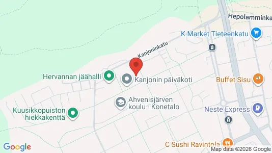 Apartments for rent i Tampere Kaakkoinen - kort over placeringen