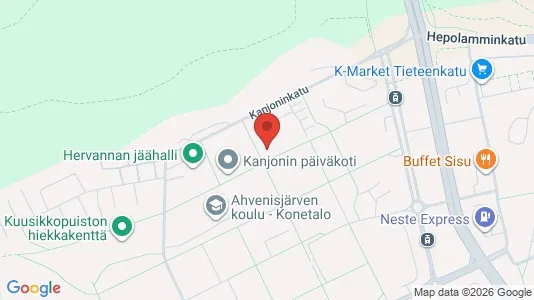 Apartments for rent i Tampere Kaakkoinen - kort over placeringen
