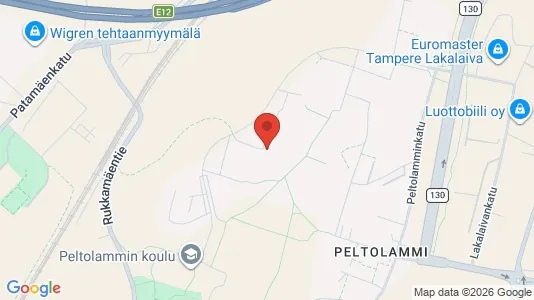 Apartments for rent i Tampere Eteläinen - kort over placeringen