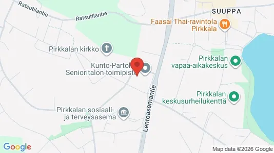 Apartments for rent i Pirkkala - kort over placeringen
