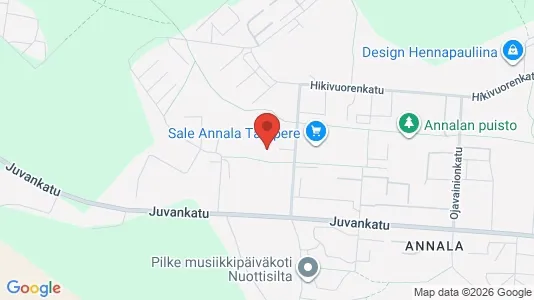 Apartments for rent i Tampere Kaakkoinen - kort over placeringen