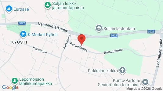 Apartments for rent i Pirkkala - kort over placeringen