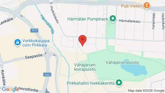 Apartments for rent i Tampere Keskinen - kort over placeringen