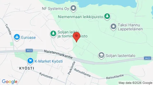 Apartments for rent i Pirkkala - kort over placeringen