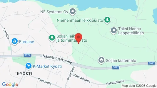 Apartments for rent i Pirkkala - kort over placeringen