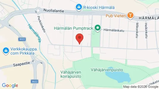 Apartments for rent i Tampere Keskinen - kort over placeringen