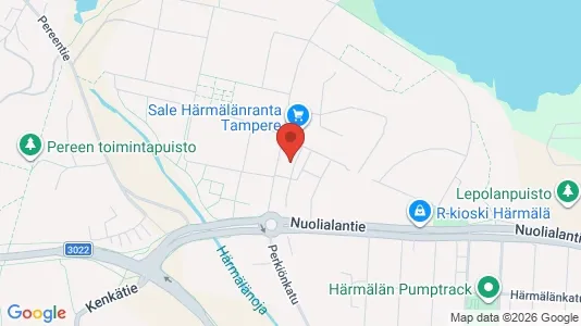 Apartments for rent i Tampere Eteläinen - kort over placeringen