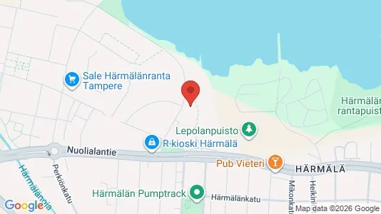 Apartments for rent i Tampere Eteläinen - kort over placeringen