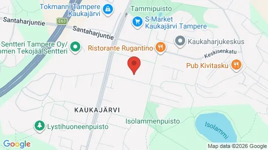 Apartments for rent i Tampere Kaakkoinen - kort over placeringen