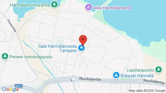Apartments for rent i Tampere Eteläinen - kort over placeringen