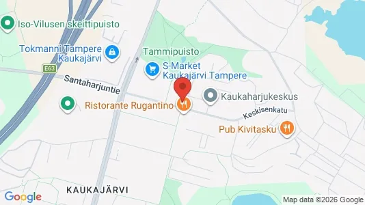 Apartments for rent i Tampere Kaakkoinen - kort over placeringen