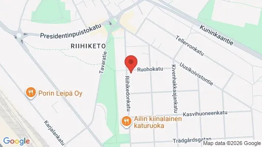 Apartments for rent i Pori - kort over placeringen