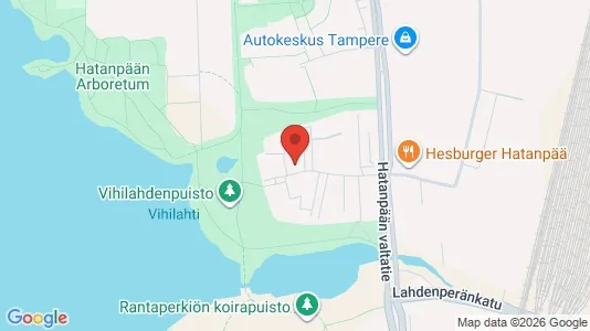 Apartments for rent i Tampere Eteläinen - kort over placeringen