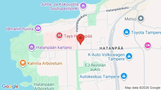 Apartments for rent i Tampere Eteläinen - kort over placeringen