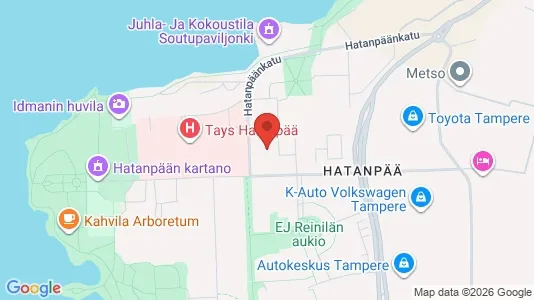 Apartments for rent i Tampere Eteläinen - kort over placeringen