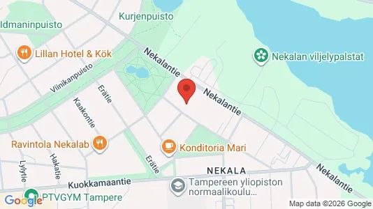 Apartments for rent i Tampere Keskinen - kort over placeringen