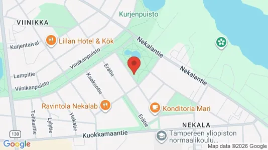 Apartments for rent i Tampere Keskinen - kort over placeringen