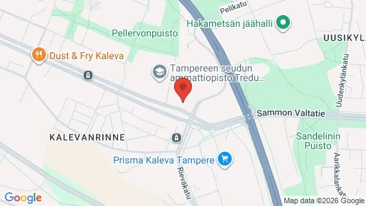 Apartments for rent i Tampere Keskinen - kort over placeringen