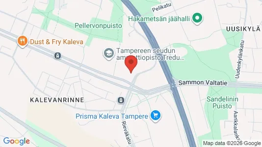 Apartments for rent i Tampere Keskinen - kort over placeringen