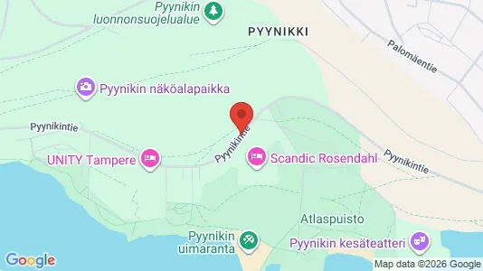 Apartments for rent i Tampere Keskinen - kort over placeringen
