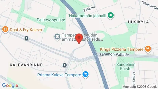 Apartments for rent i Tampere Keskinen - kort over placeringen