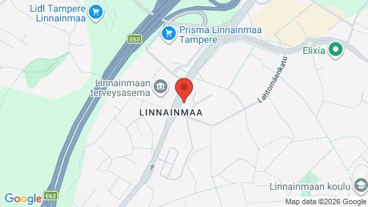 Apartments for rent i Tampere Keskinen - kort over placeringen