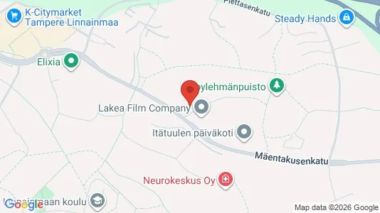 Apartments for rent i Tampere Koillinen - kort over placeringen