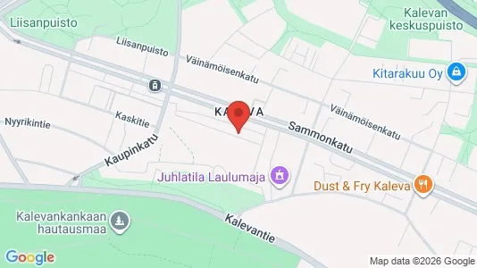 Apartments for rent i Tampere Keskinen - kort over placeringen