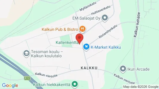 Apartments for rent i Tampere Lounainen - kort over placeringen