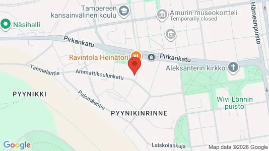Apartments for rent i Tampere Keskinen - kort over placeringen