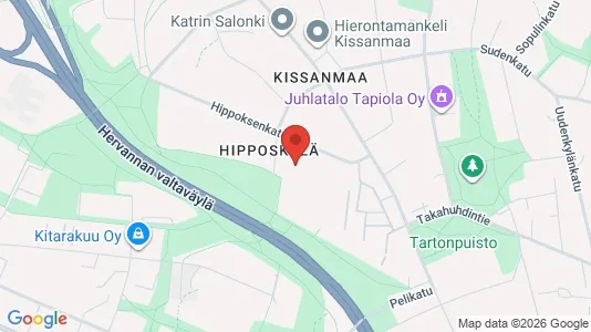 Apartments for rent i Tampere Keskinen - kort over placeringen