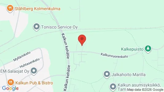 Apartments for rent i Tampere Lounainen - kort over placeringen