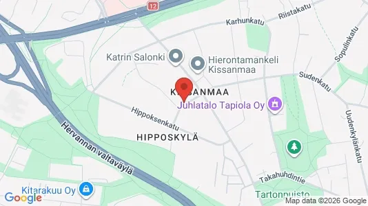 Apartments for rent i Tampere Keskinen - kort over placeringen