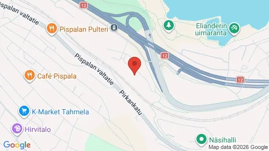 Apartments for rent i Tampere Lounainen - kort over placeringen