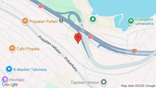 Apartments for rent i Tampere Keskinen - kort over placeringen