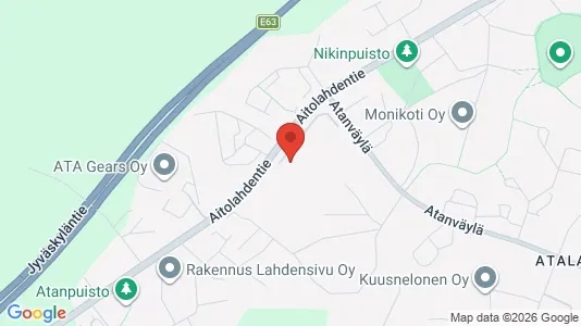 Apartments for rent i Tampere Koillinen - kort over placeringen