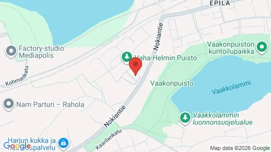Apartments for rent i Tampere Lounainen - kort over placeringen
