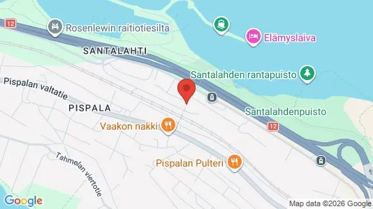 Apartments for rent i Tampere Keskinen - kort over placeringen