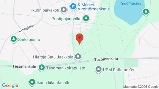 Apartments for rent i Tampere Lounainen - kort over placeringen