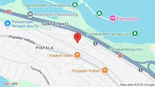 Apartments for rent i Tampere Lounainen - kort over placeringen