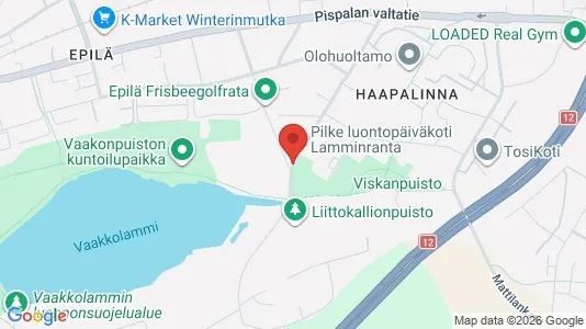 Apartments for rent i Tampere Lounainen - kort over placeringen