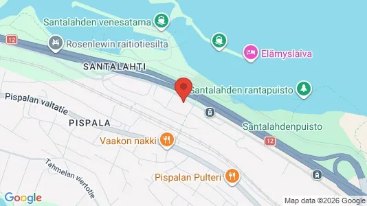 Apartments for rent i Tampere Keskinen - kort over placeringen