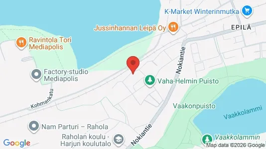 Apartments for rent i Tampere Lounainen - kort over placeringen