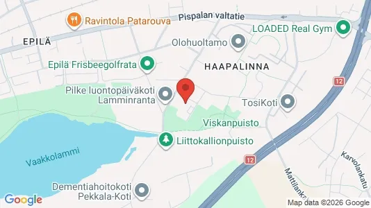 Apartments for rent i Tampere Lounainen - kort over placeringen