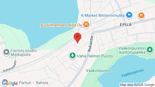 Apartments for rent i Tampere Lounainen - kort over placeringen