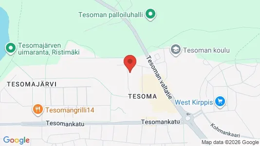 Apartments for rent i Tampere Lounainen - kort over placeringen