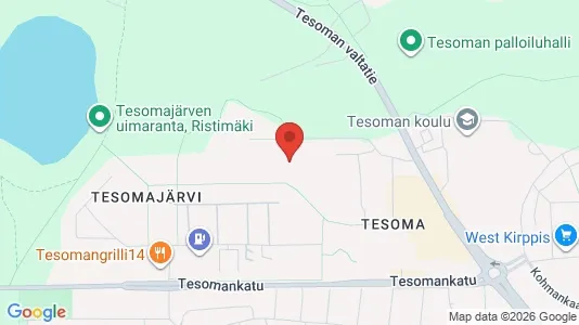 Apartments for rent i Tampere Lounainen - kort over placeringen