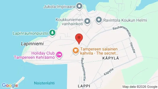 Apartments for rent i Tampere Keskinen - kort over placeringen