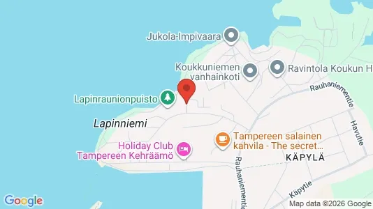 Apartments for rent i Tampere Keskinen - kort over placeringen