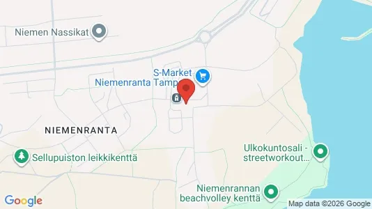 Apartments for rent i Tampere Luoteinen - kort over placeringen